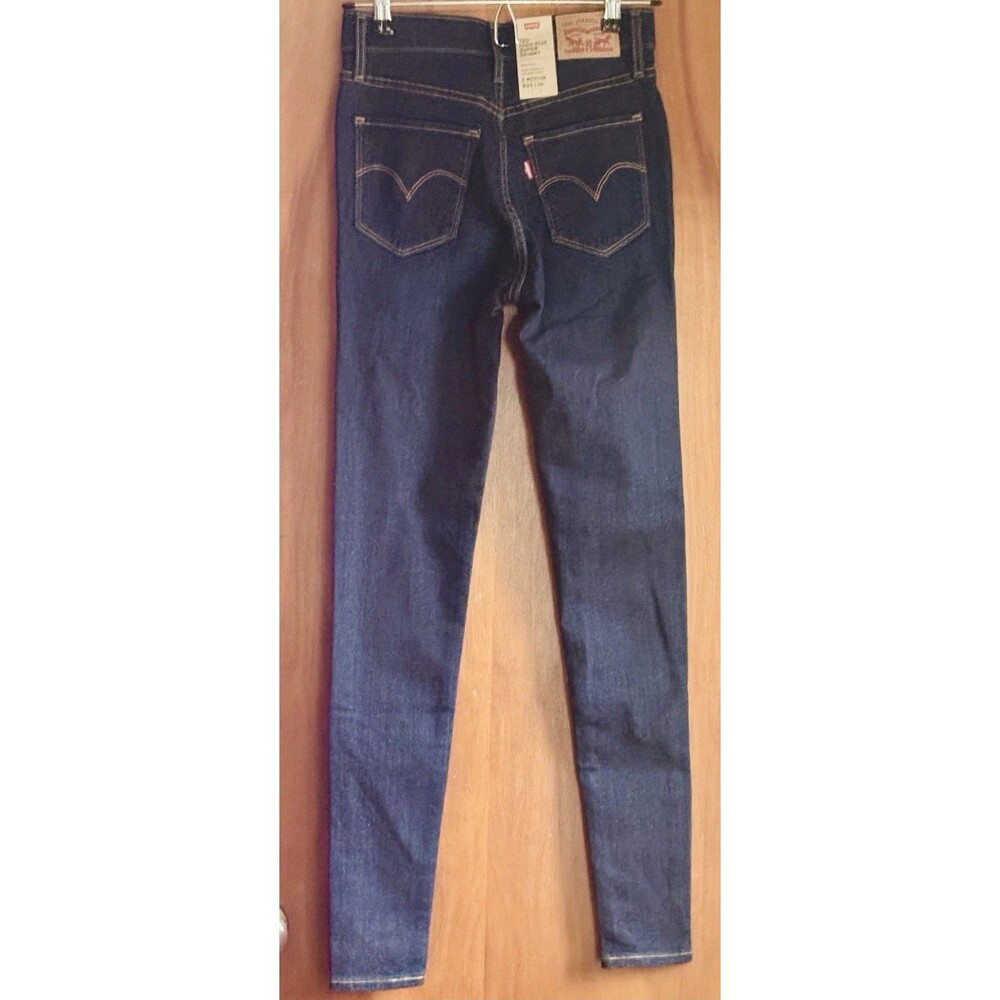 LEVI'S  Women's 720 High Rise Super Skinny Jeans Size 25/30.  0 Medium - Picture 3 of 6